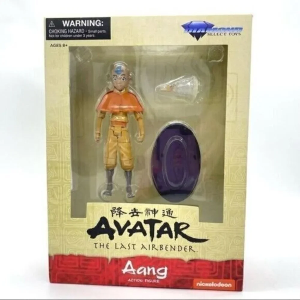Diamond Select Avatar The Last Airbender Aang Action Figure Nickelodeon New